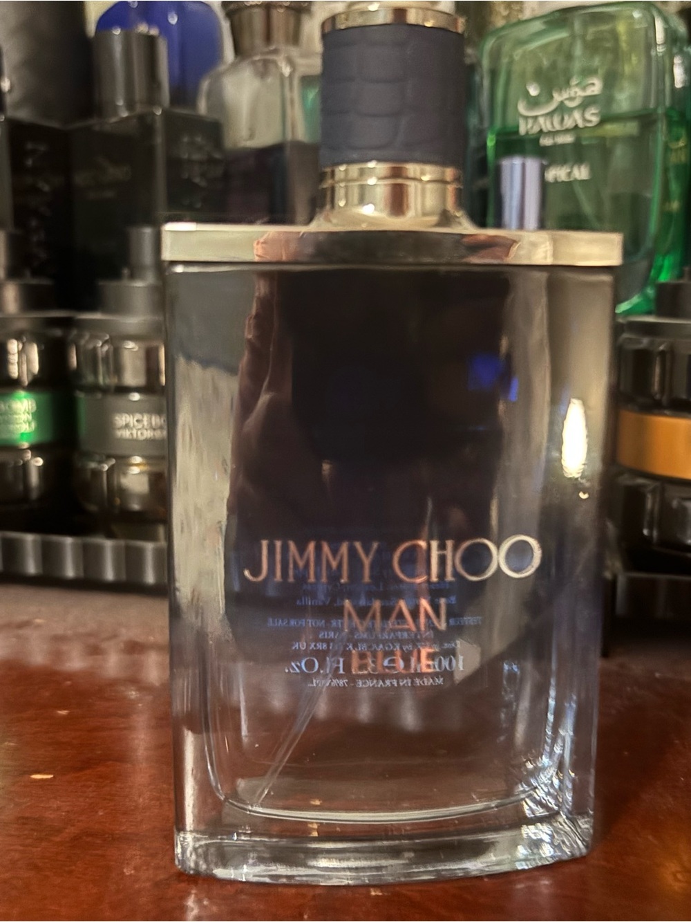 Jimmy Choo Man more than 1/2 full